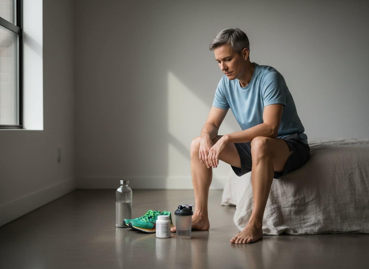 Man defeated after workouts with no recovery