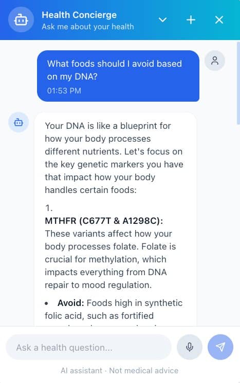 Personalized Nutrition Guidance
